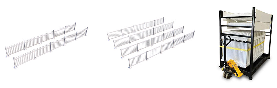 Plastic Event Fencing Kit Options